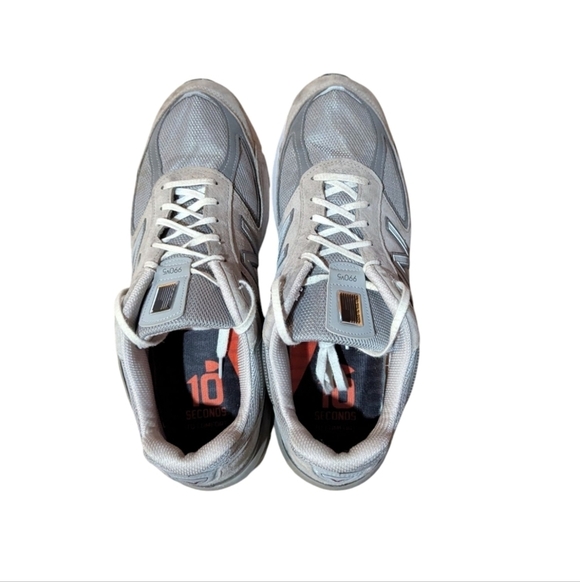 New Balance 990 V5 Gray Castlerock Men\'s Size 15 USA Running Sneakers Shoes